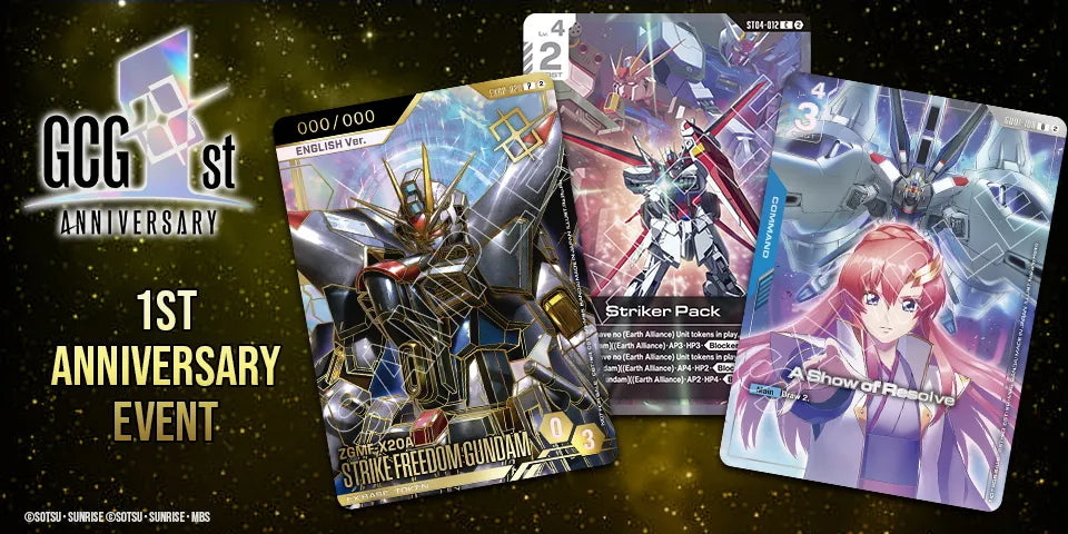 Gundam Card Game - 1st Year Anniversary
