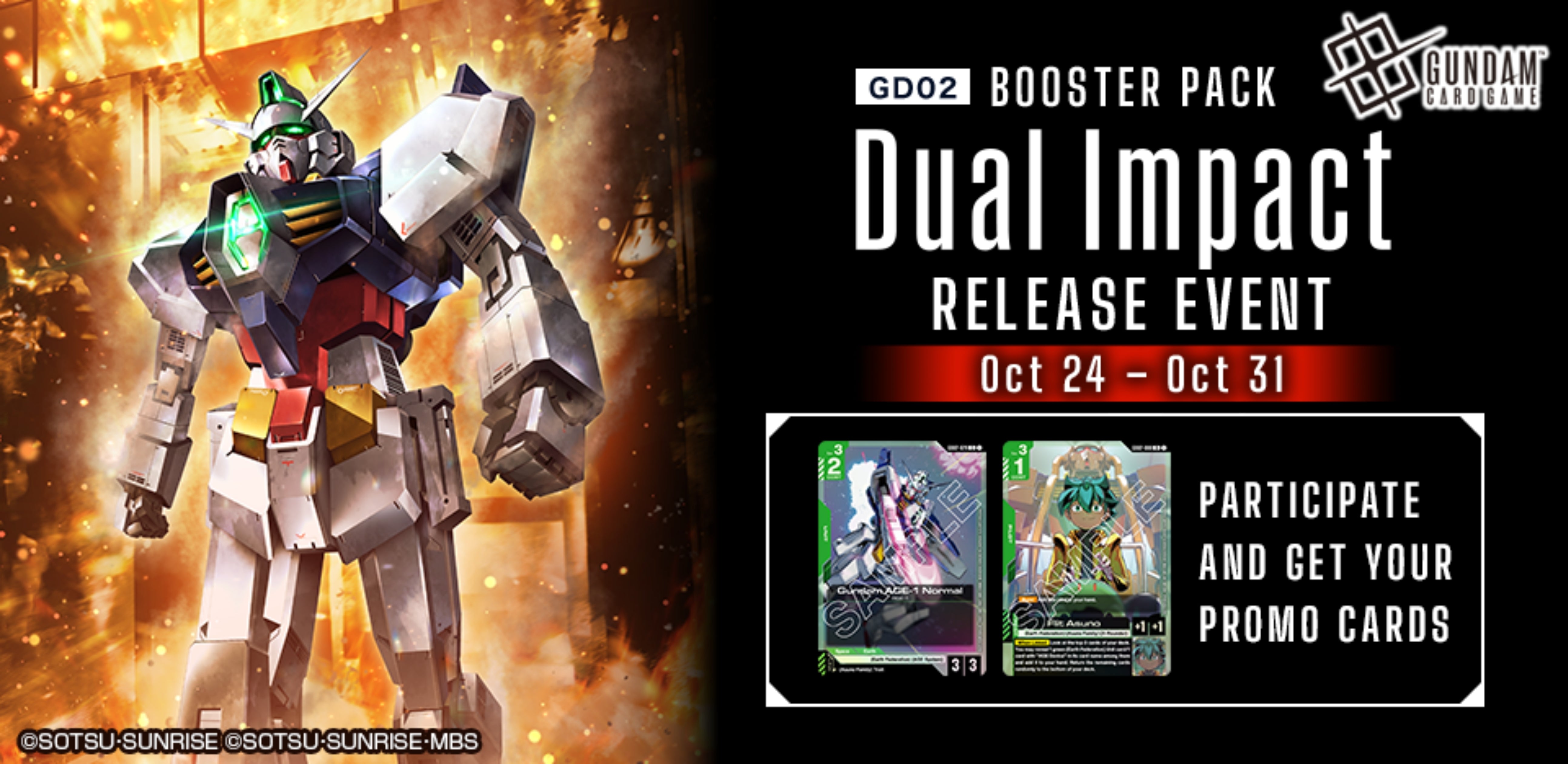 Evento de Lanzamiento - Gundam Card Game Dual Impact [GD02]