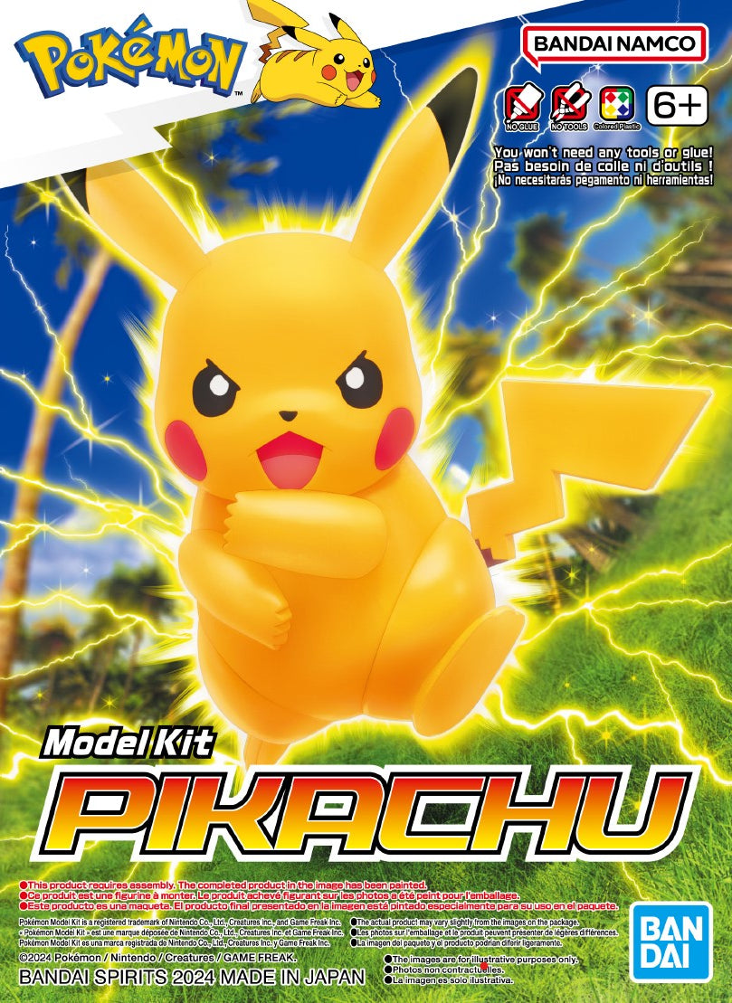 Pokepla - Pikachu Model Kit