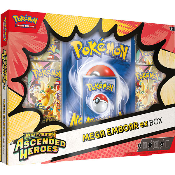 Pokemon TCG - Mega Evolution - Ascended Heroes - Ex Box