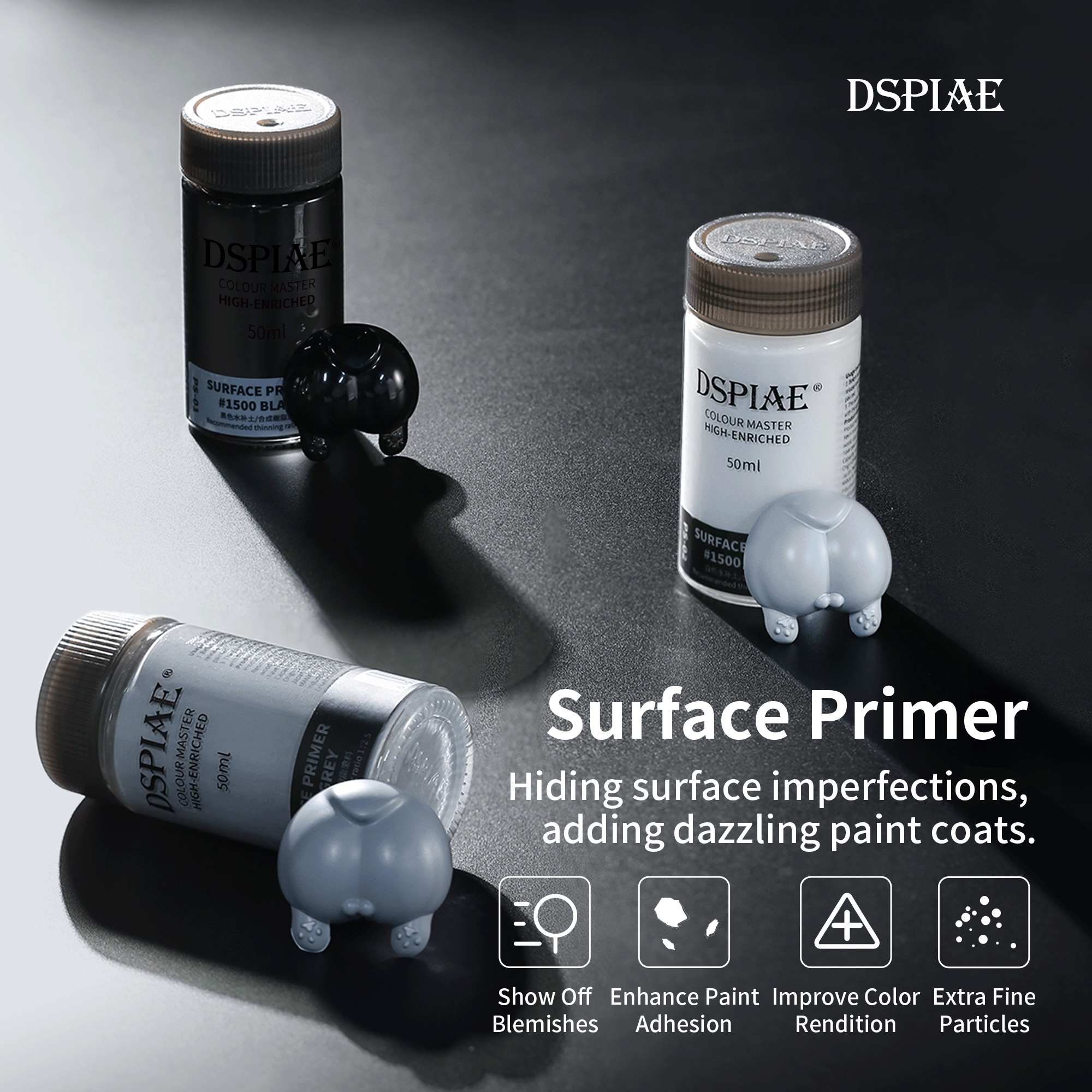 APS-01 -Surface Primer #1500 Black