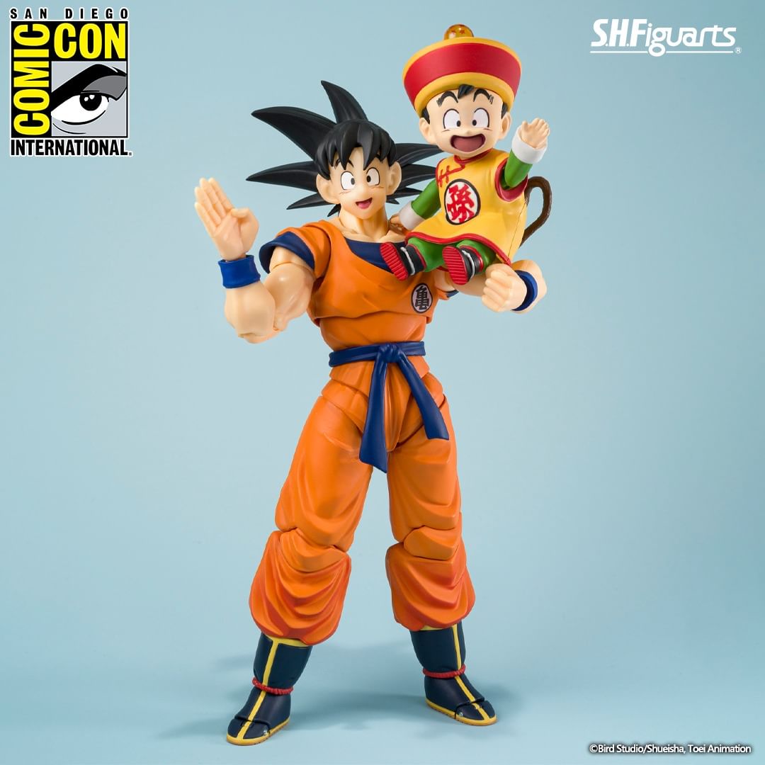 S.H. Figuarts - Dragon Ball Z - Son Goku & Son Gohan 2024 Event Exclus