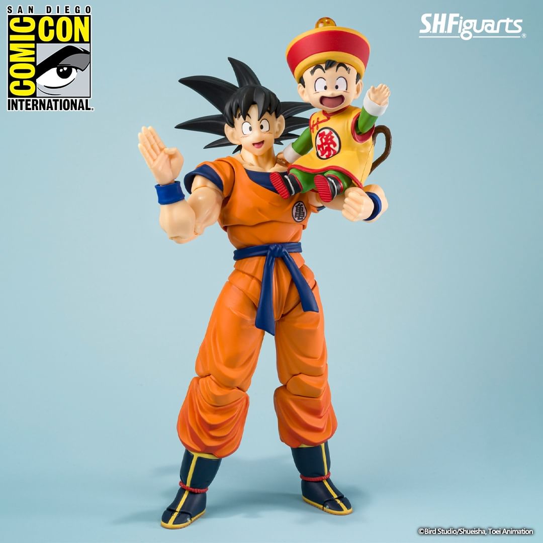 S.H. Figuarts - Dragon Ball Z - Son Goku & Son Gohan 2024 Event Exclusive