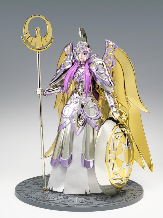 Saint Myth Cloth - EXMetal - Goddess Athena & Saori Kido [Divine Saga