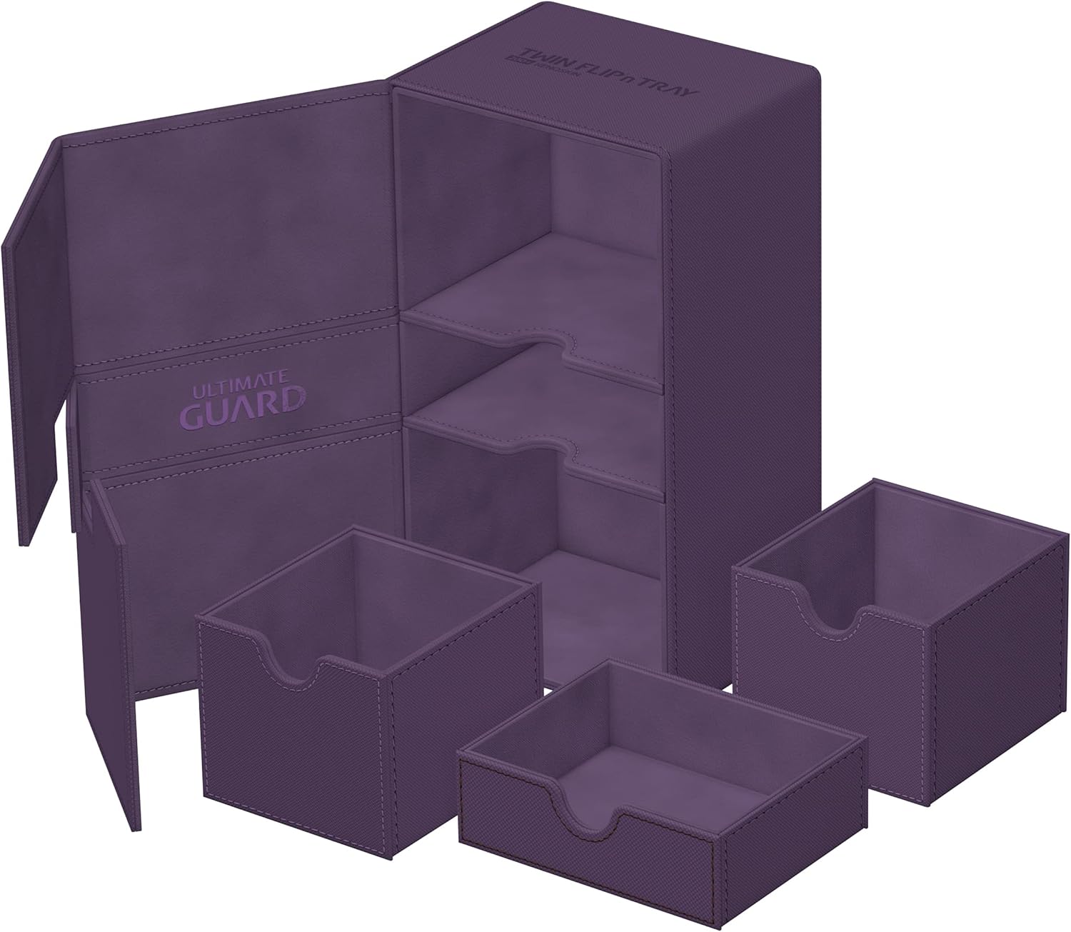 Ultimate Guard - Twin Flip'n'Tray 200+ Xenoskin - Purple