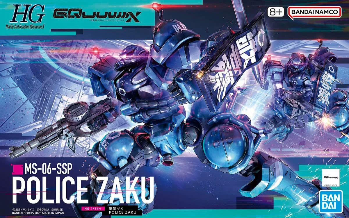 HGUCA - MS-06-SSP Police Zaku