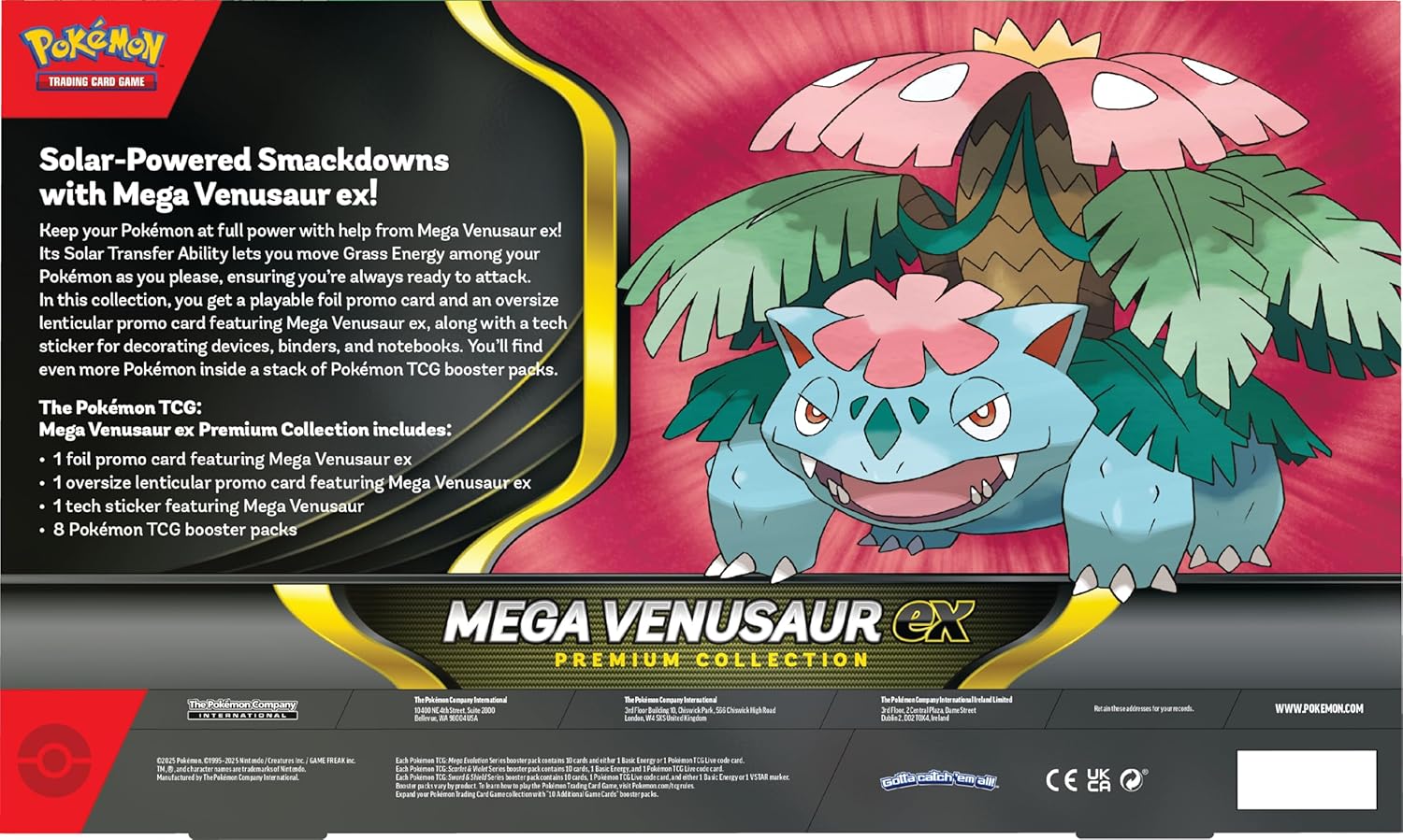 Pokemon TCG - Mega Venusaur ex Premium Collection