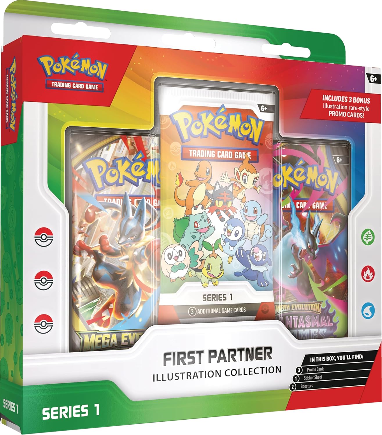 Pokemon TCG - First Partner- Illustration Collection [Series 1]
