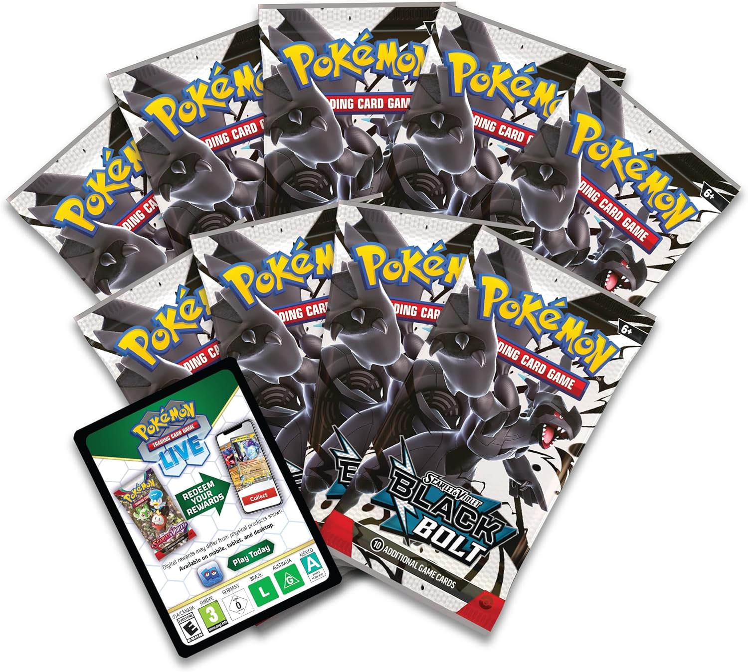 Pokemon TCG - Scarlet & Violet - Black Bolt Elite Trainer Box