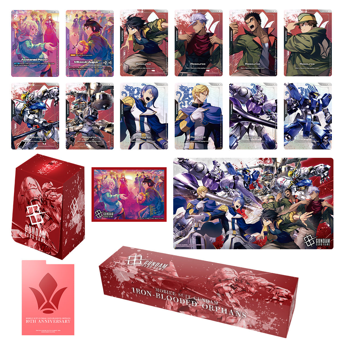 Gundam Card Game - PB02 - Iron Blood Orphans Premium Accessory Box