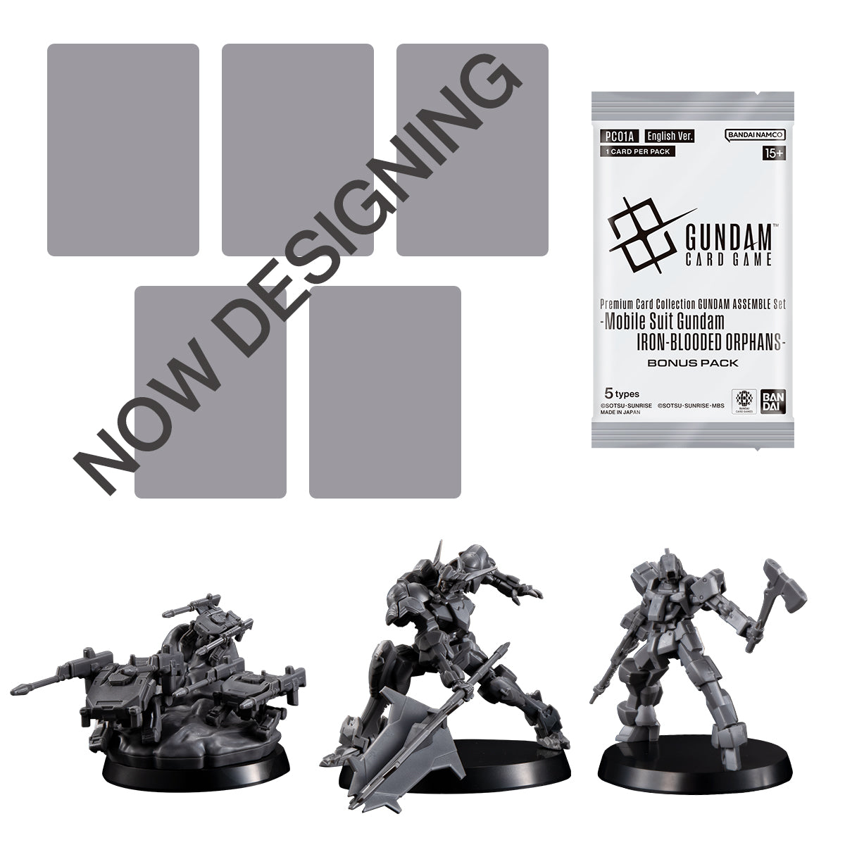 Gundam Card Game - PC01A - Premium Card Collection Gundam Assemble Set - Iron Bloom