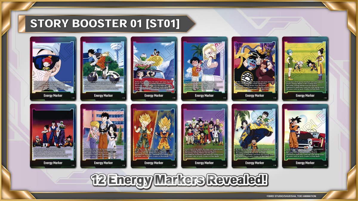 Dragon Ball TCG - ST01 - Story Booster