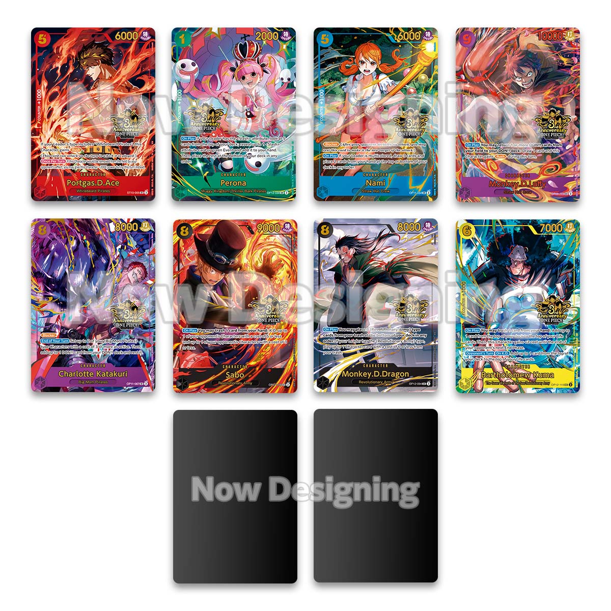 One Piece Card Game - Japanese 3rd Anniversary Set
