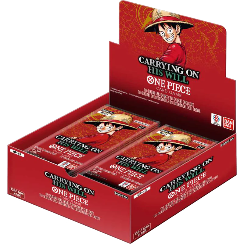 One Piece Card Game - OP-13 - Carrying on His Will [3rd Anniversary]