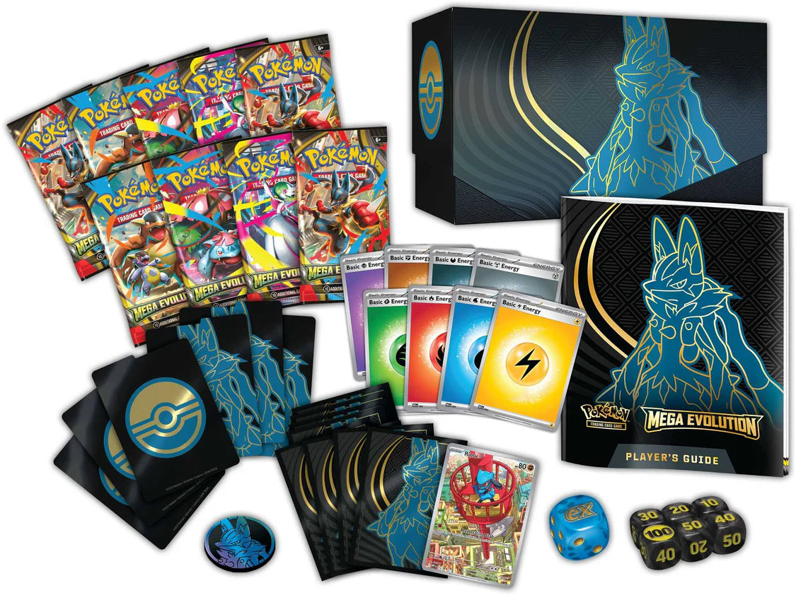 Pokemon TCG - Mega Evolution - Elite Trainer Box [Mega Lucario EX]