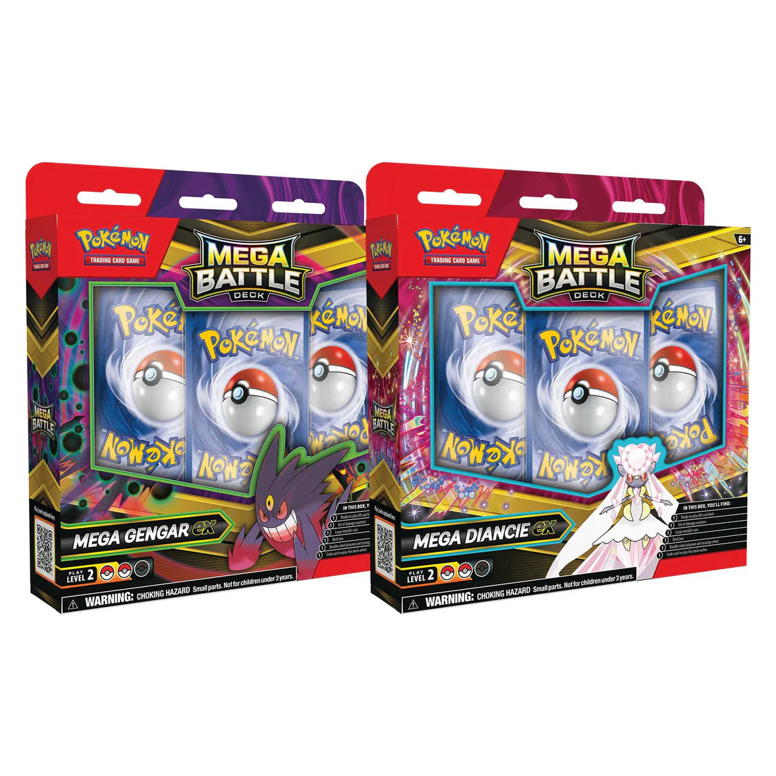 Pokemon TCG - Mega Battle Deck Mega Gengar Ex & Mega Diance Ex