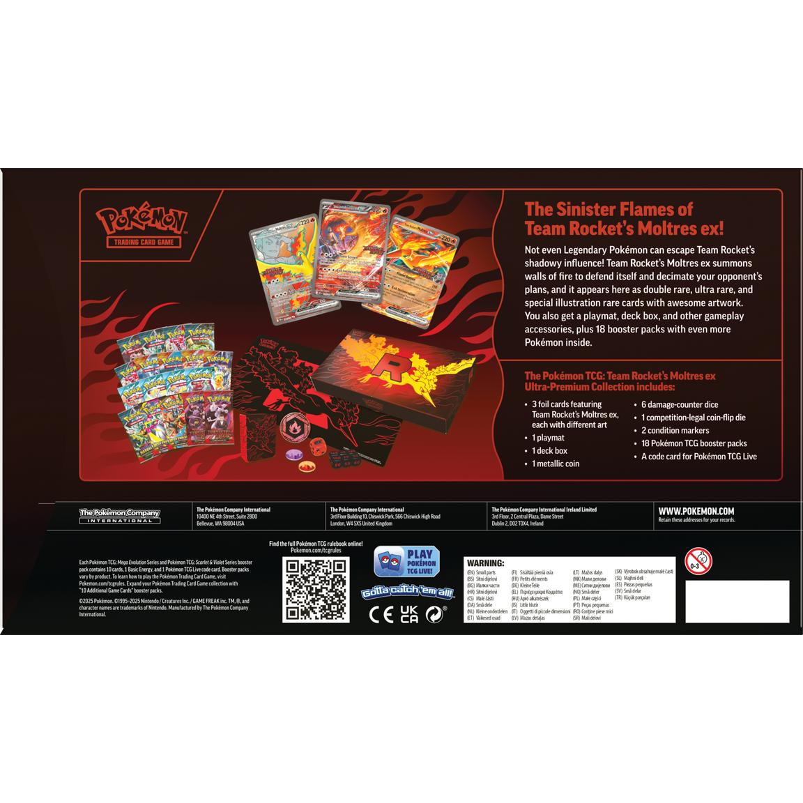 Pokemon TCG - Team Rocket's - Moltres ex [Ultra Premium Collection]