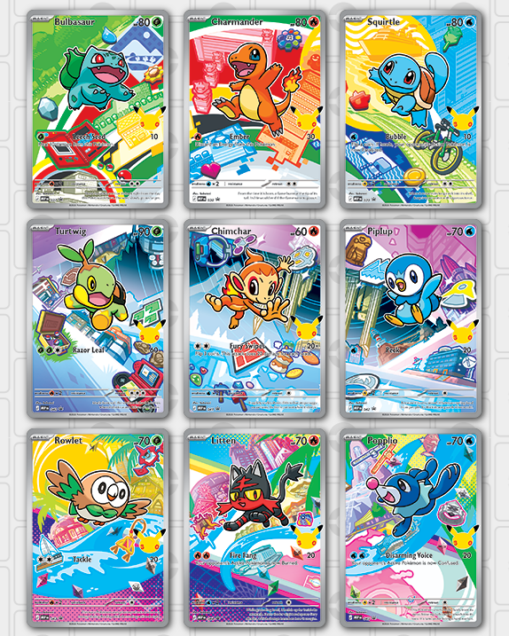 Pokemon TCG - First Partner- Illustration Collection [Series 1]