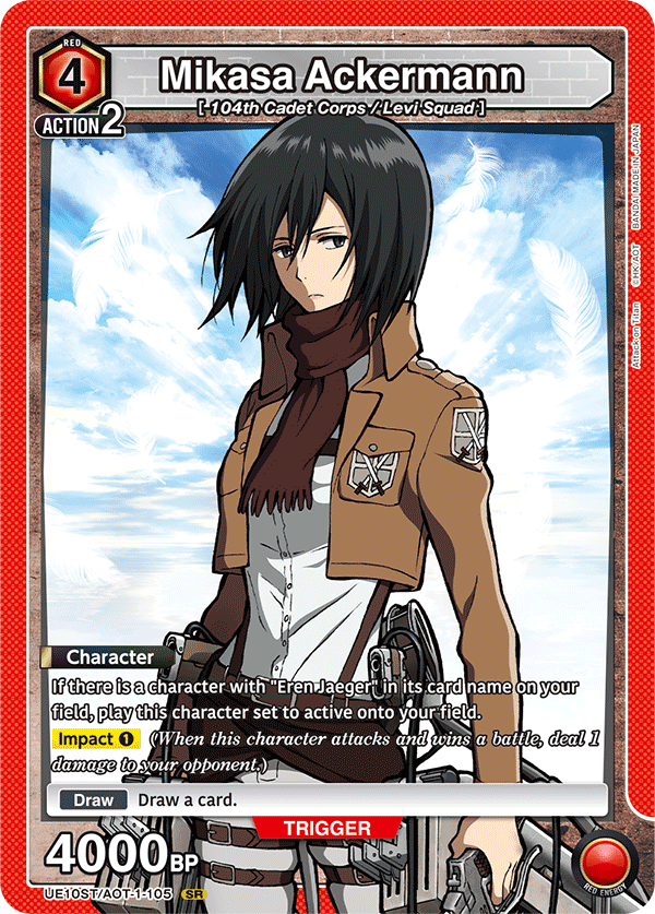 Union Arena TCG - UE10ST - Attack on Titan