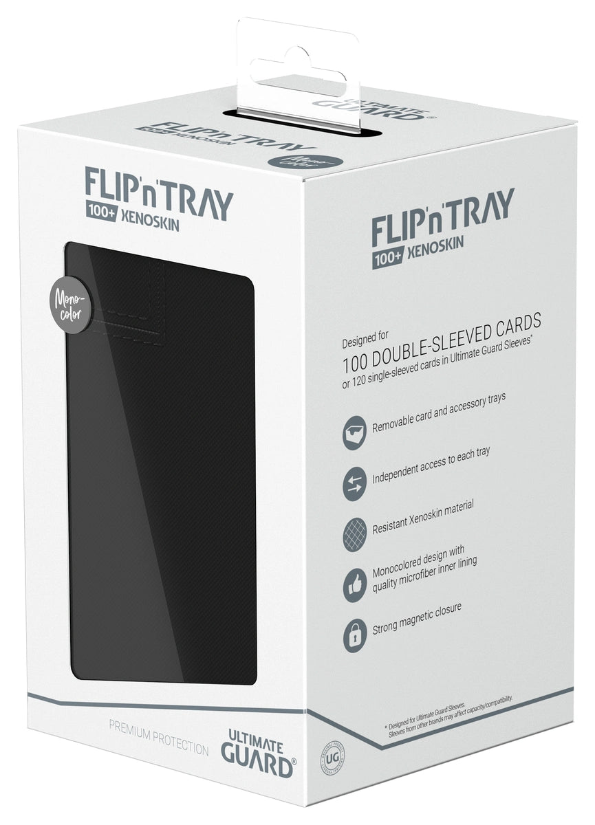 Ultimate Guard - Flip'n'Tray 100+ Xenoskin - Black