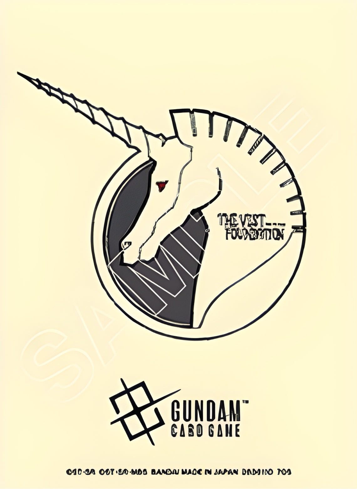 Gundam Card Game - 02 - Official Matte Sleeves EX
