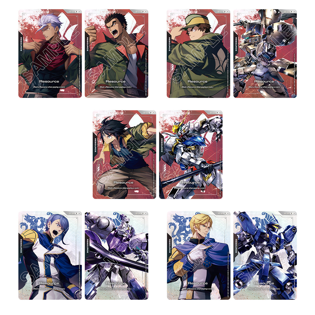 Gundam Card Game - PB02 - Iron Blood Orphans Premium Accessory Box