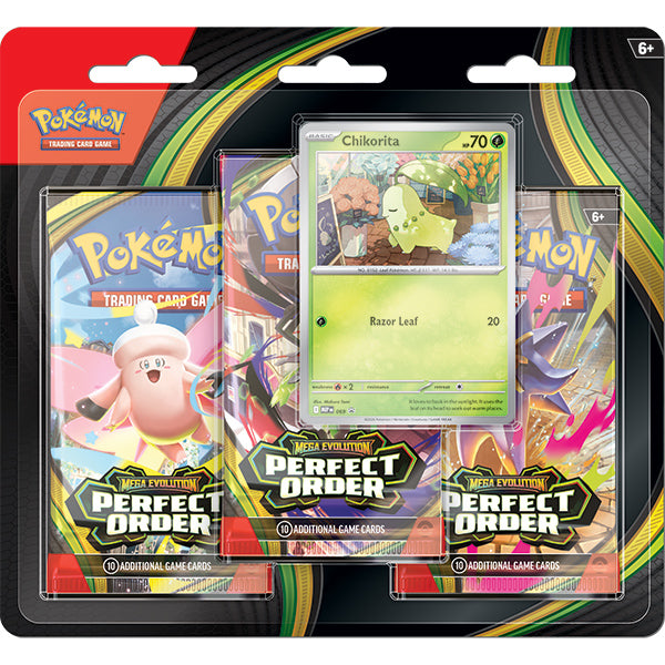 Pokemon TCG - Mega Evoluition - Perfect Order [3-Booster Blister]