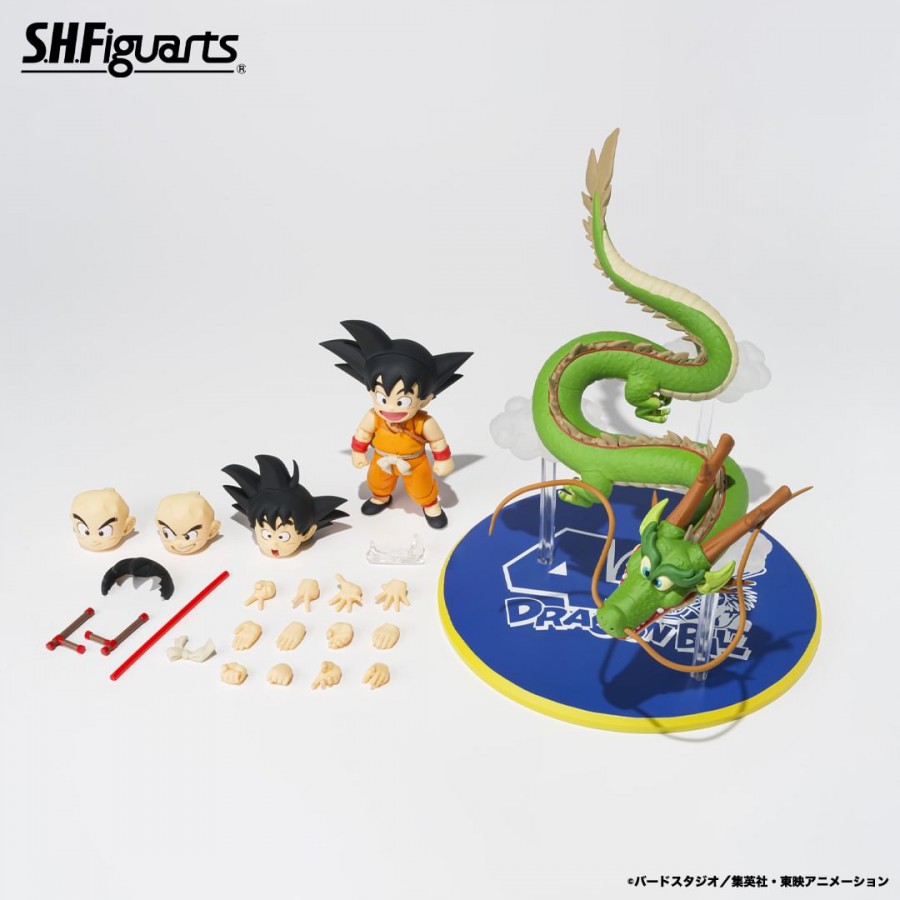 S.H. Figuarts - Dragon Ball - Son Goku & Shenron Set [VJump 40th Anniversary]