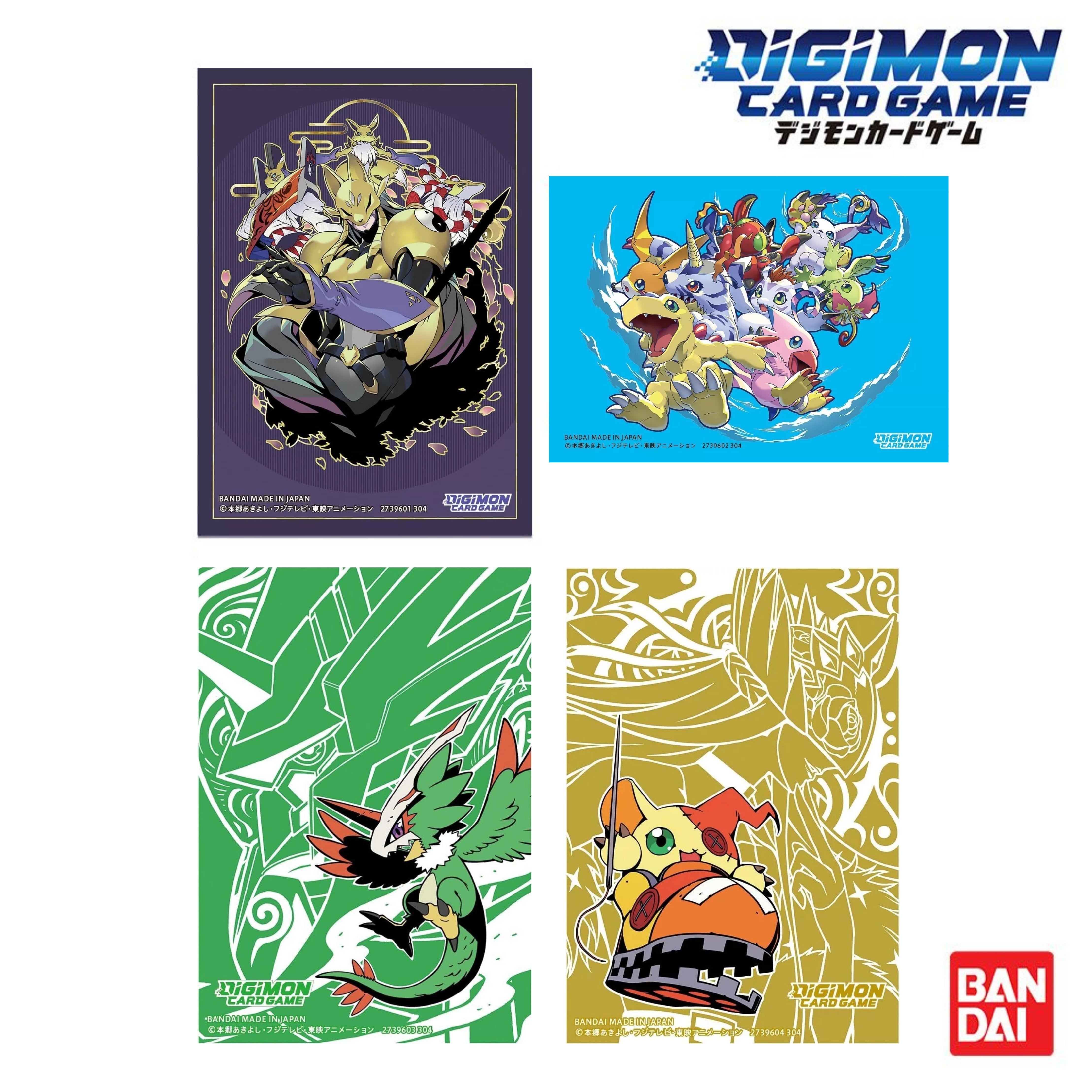 Digimon Card Game - Official Card Sleeves - 2024 Ver. 2.0
