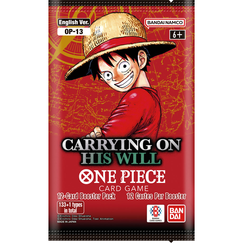 One Piece Card Game - OP-13 - Carrying on His Will [3rd Anniversary]
