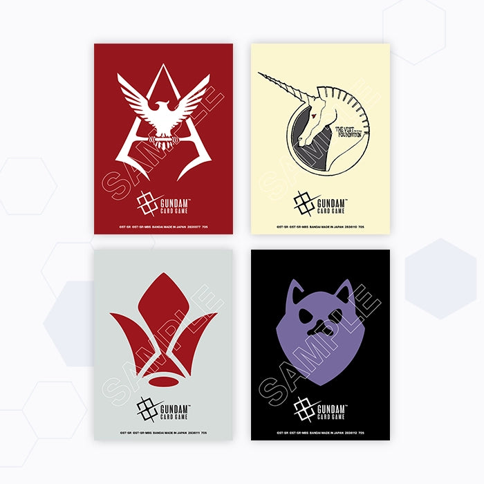 Gundam Card Game - 02 - Official Matte Sleeves EX
