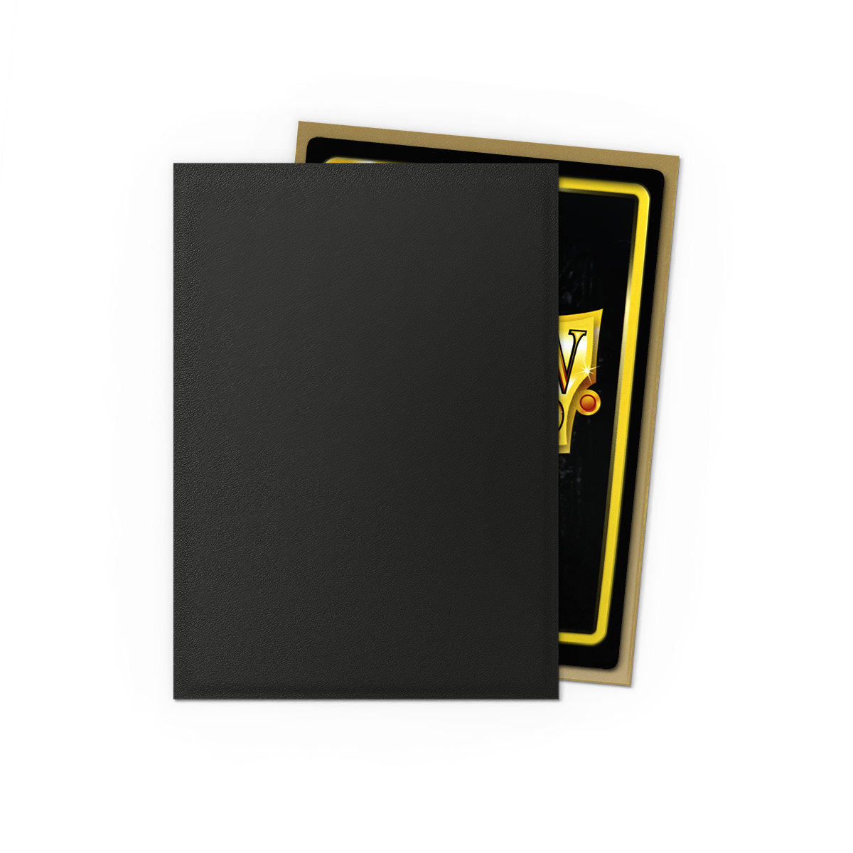 Dragon Shield - Sleeves - Standard Dual-Matte[Black & Gold]