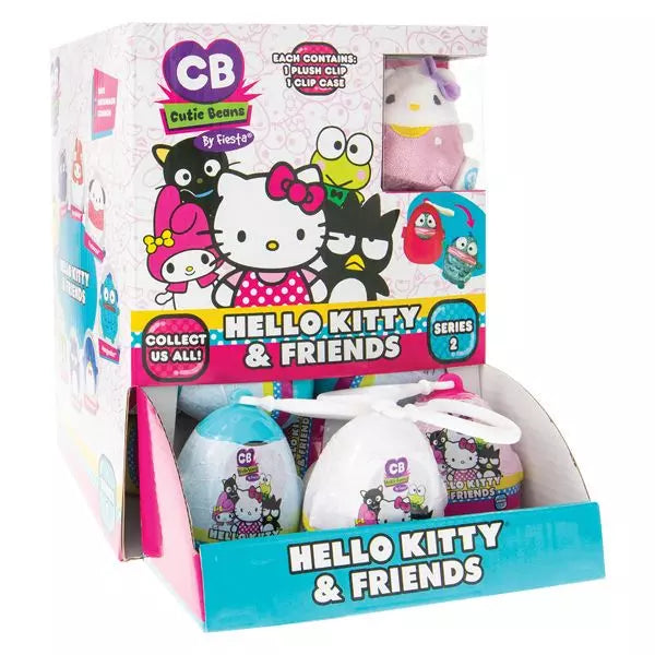Sanrio - Mystery Mini Cutie Beans - Hello Kitty and Friends Plush Clip-On