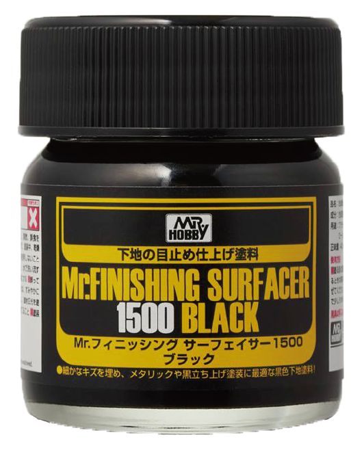 Mr. Surfacer - Mr. Finishing Surfacer 1500 Black