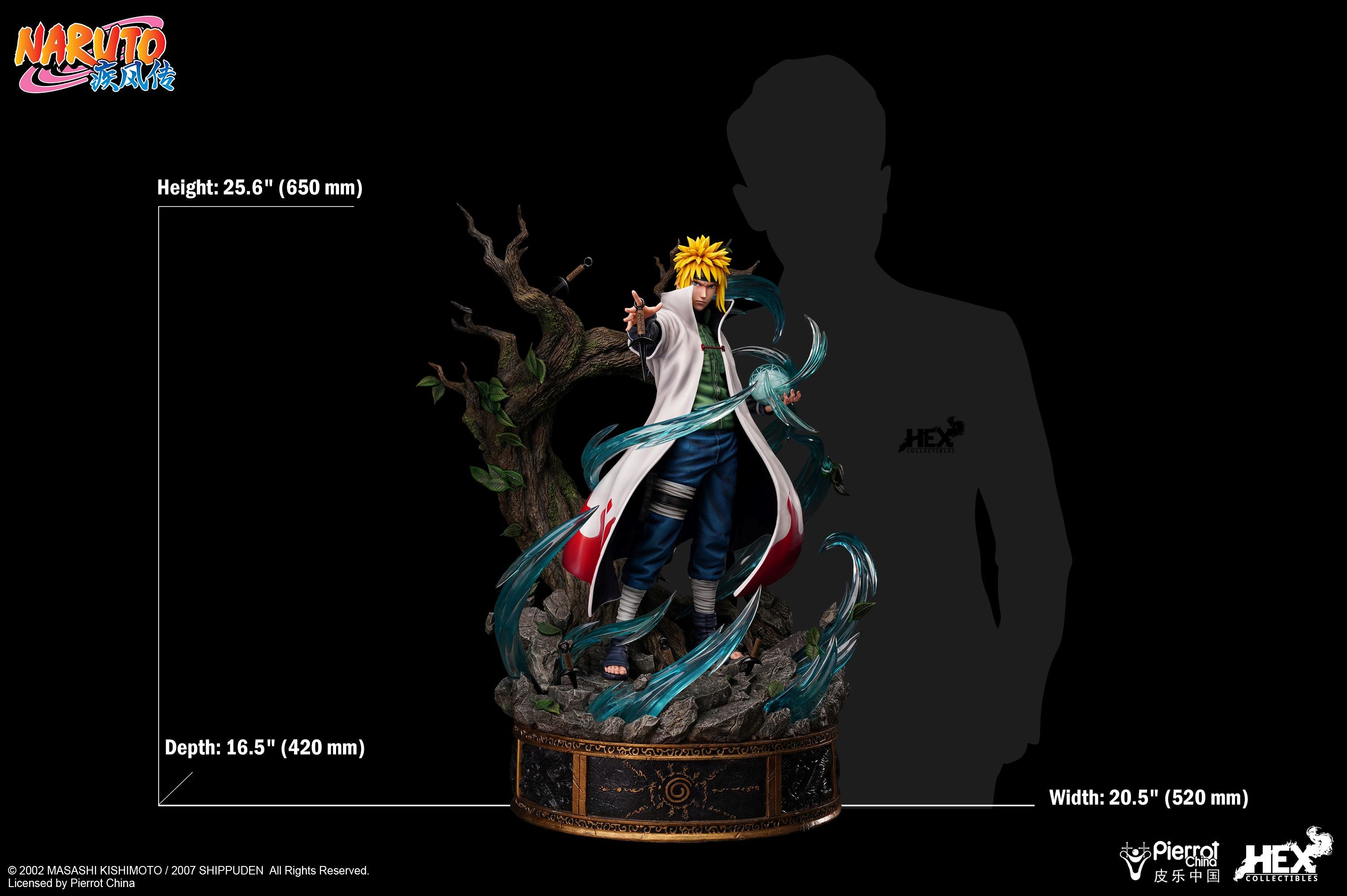 Hex Collectibles - Naruto: Shippuden - Yellow Flash of the Leaf-Namikaze Minato Limited Edition