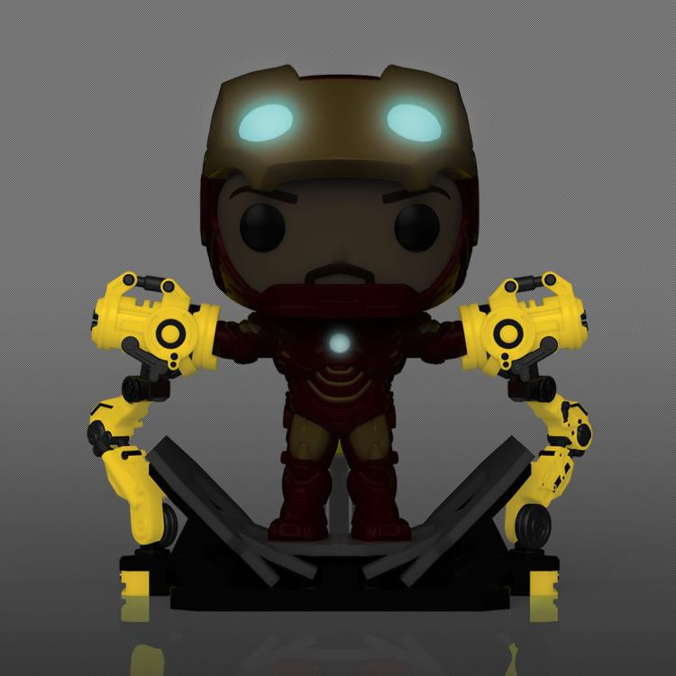 Pop! Marvel - Iron Man 2 - Iron Man MK IV with Gantry [Glow][PX Exclusive]