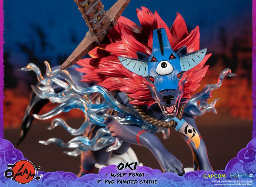 First 4 Figures - Okami Oki (Wolf Form)