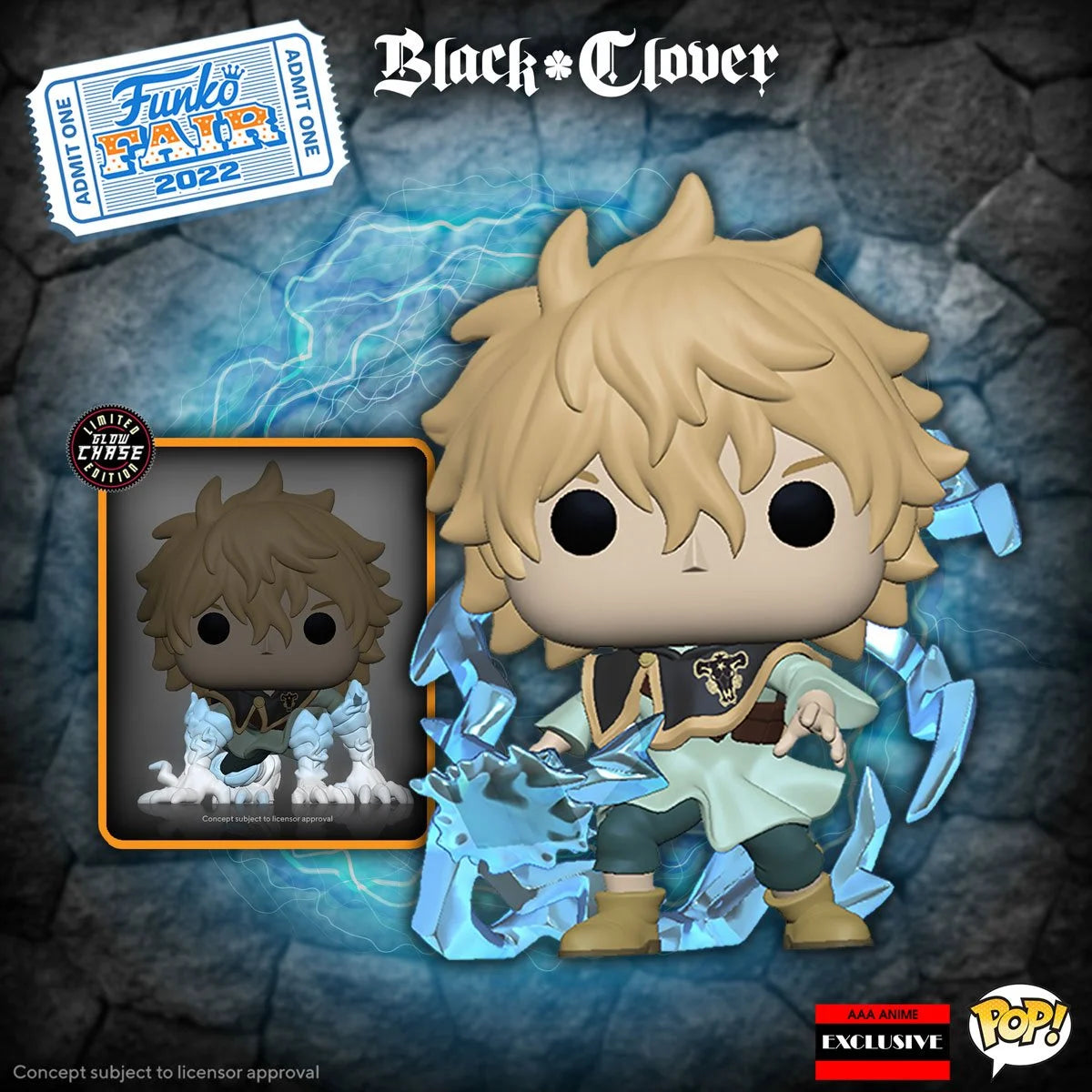 Pop! Animation - Black Clover - Luck Voltia [AAA Anime Exclusive][Chase]