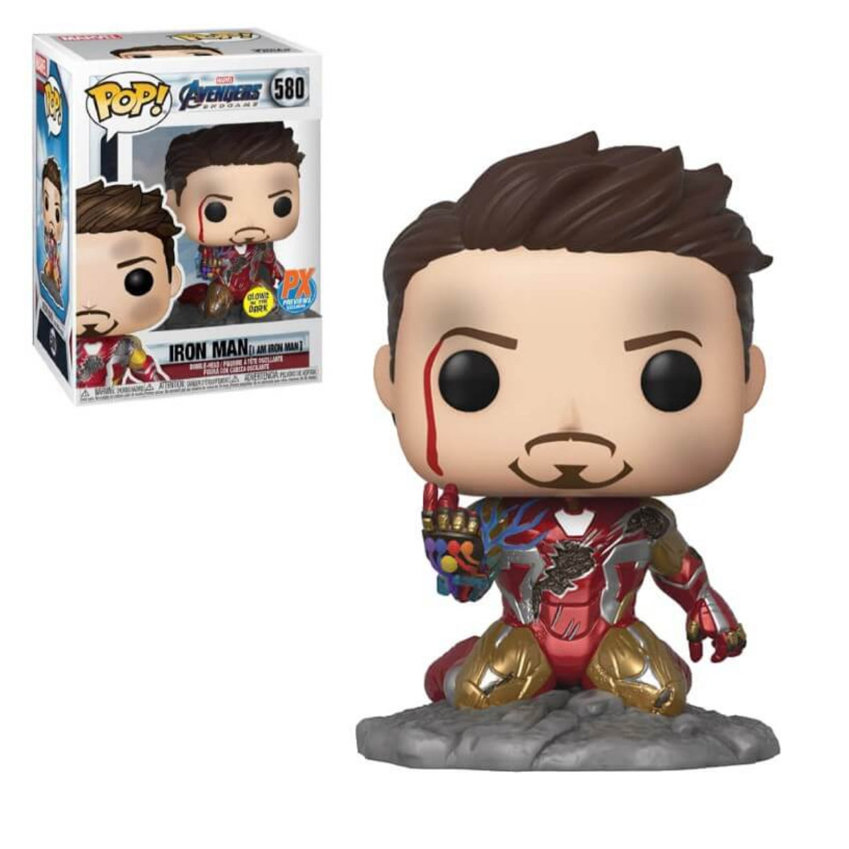 Pop! Marvel - Avengers: Endgame - I Am Iron Man [Glow][PX Exclusive]
