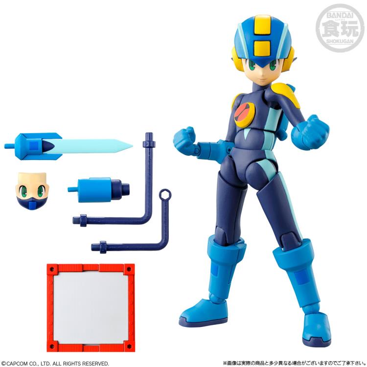 SMP Kit Makes Pose - Mega Man EXE Battle Network - Vol. 1 Model Kit Set