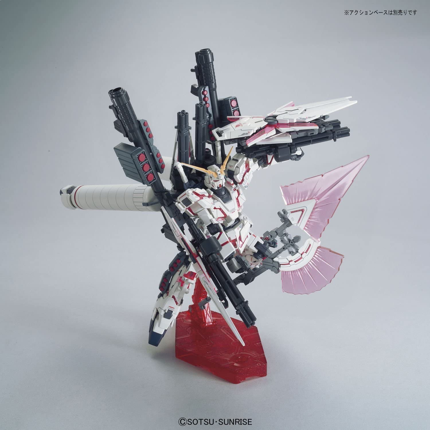 HGUC - RX-0 Full Armor Unicorn Gundam(Destroy Mode/Red Color Ver.)