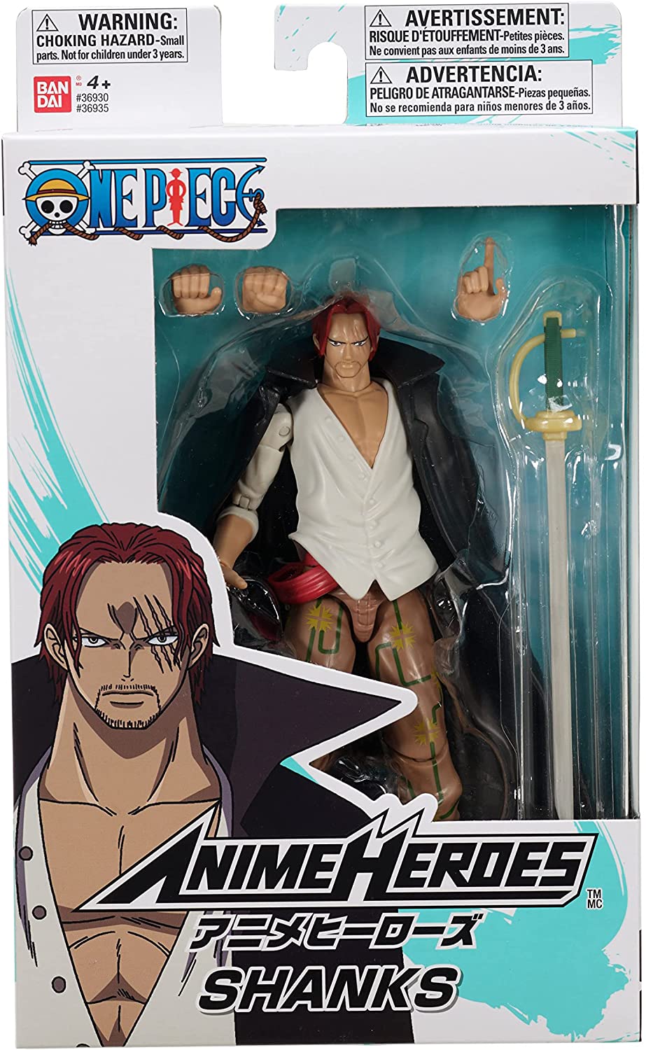 Anime Heroes - One Piece - Shanks