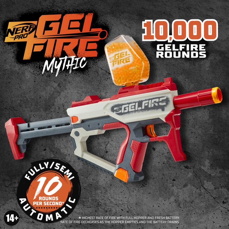 Nerf - Pro Gelfire Mythic Full Auto Blaster