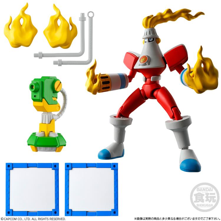 SMP Kit Makes Pose - Mega Man EXE Battle Network - Vol. 1 Model Kit Set