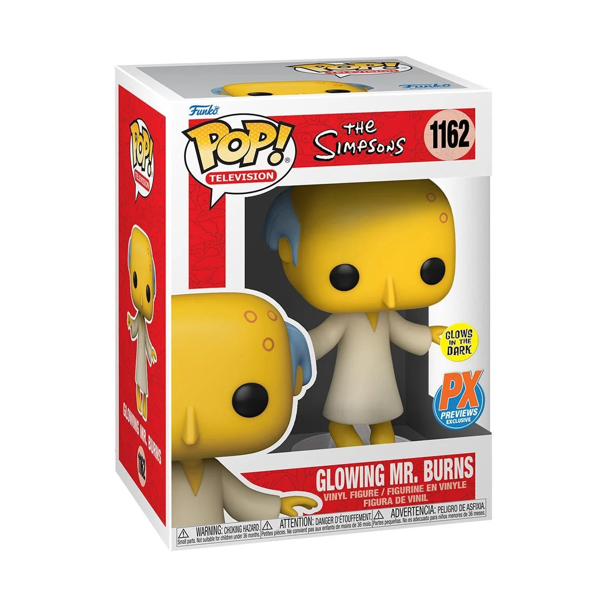 Pop! Television - The Simpsons - Mr. Burns [Glow][PX Exclusive]