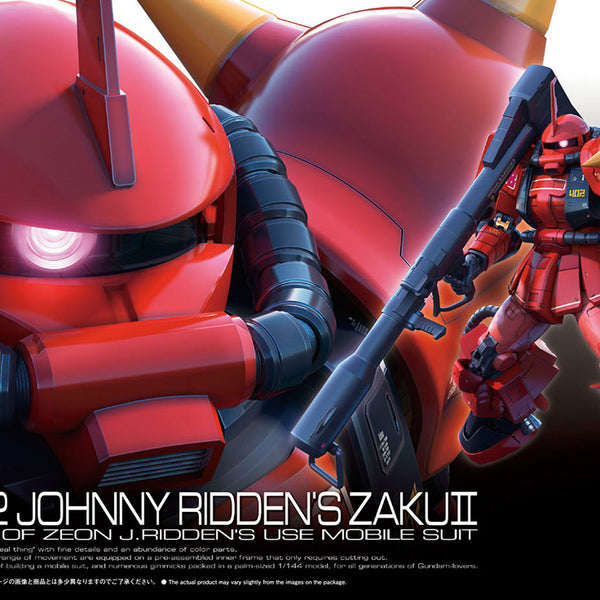 RG MS-06R-2 JOHNNY RIDDEN'S ZAKU Ⅱ RG - MS-06R-2 Johnny Ridden's Zaku II High Mobility Type