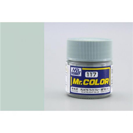 C117 - Semi Gloss RLM76 Light Blue 10ml