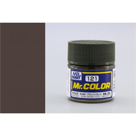 C121 - Semi Gloss RLM81 Brown Violet 10ml