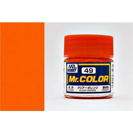 C49 - Gloss Clear Orange 10ml