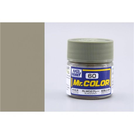C60 - Semi Gloss RLM02 Gray 10ml